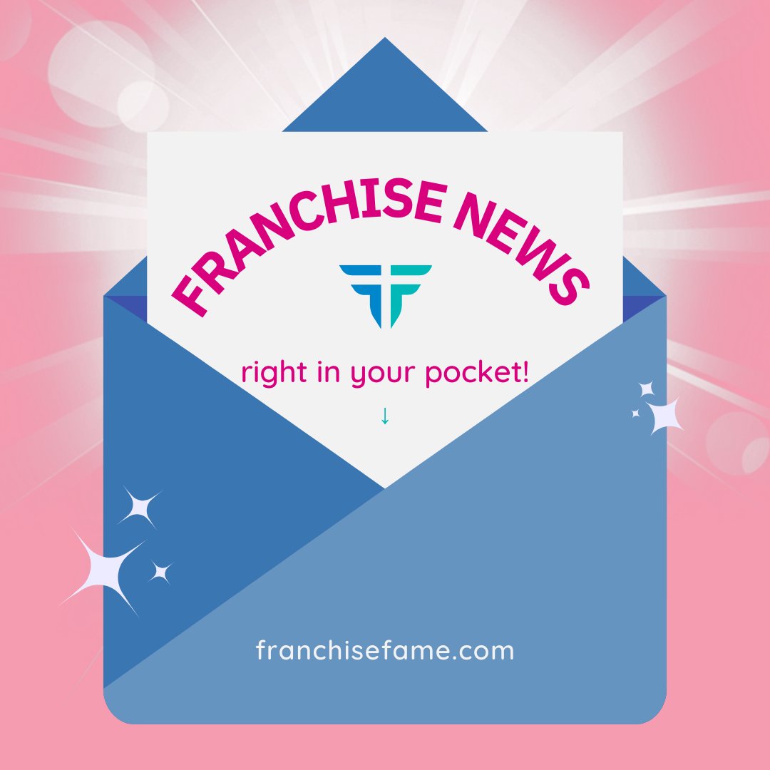 Stay ahead in the franchising world! Get the latest franchise news, insights, and tips delivered straight to your pocket with the Franchise Fame Bulletin! ✨ Sign up - bit.ly/3v9yOHO ✨

#FranchiseNews #FranchisingTips #BusinessGrowth #FranchiseSuccess #FranchiseFame