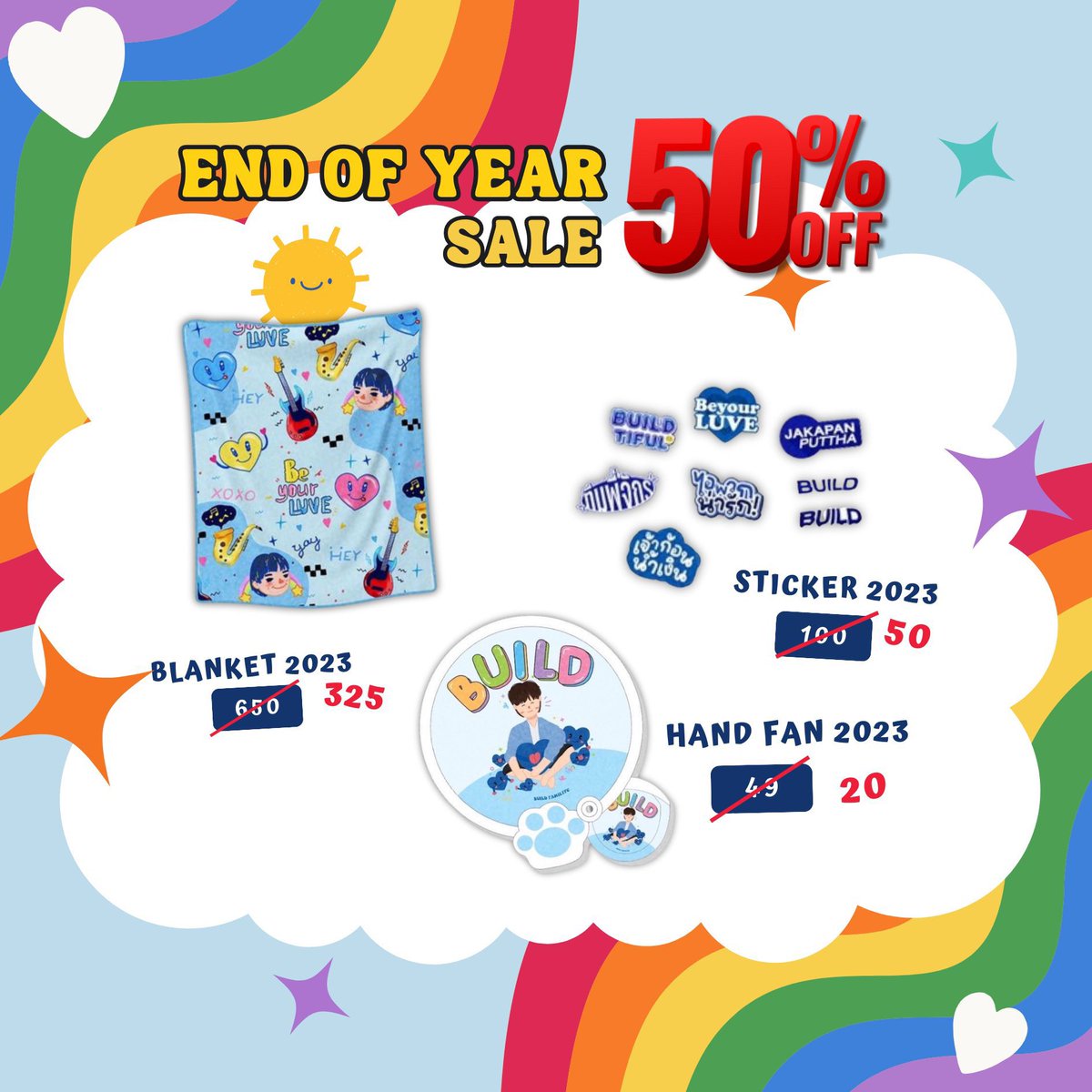Wow, big sale luves! If you want help in buying, drop a DM 😍💙

#BuildJakapan #Beyourluve <a href="/JakeB4rever/">BIU.</a>