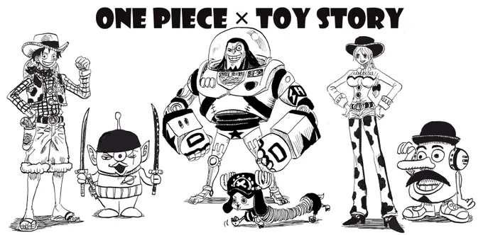 ONE PIECE×TOY STORY
#onepiece #ToyStory 