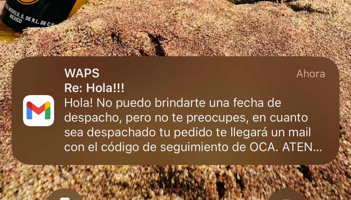 LigiaCarc's tweet photo. Consejo del día!!!
No comprar @waps a no ser que las quieras dentro de 6 meses 🤐
Fecha de compra 03/09
Fecha de entrega …… https://t.co/csTtOevDXH