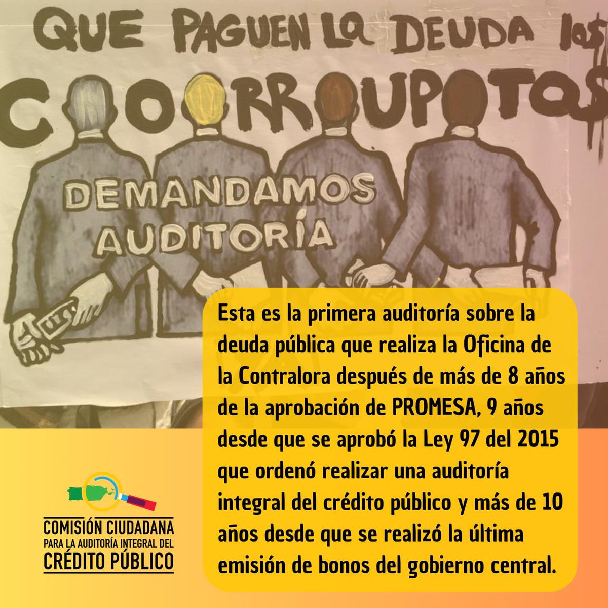 Comisión Ciudadana para la Auditoría tweet media