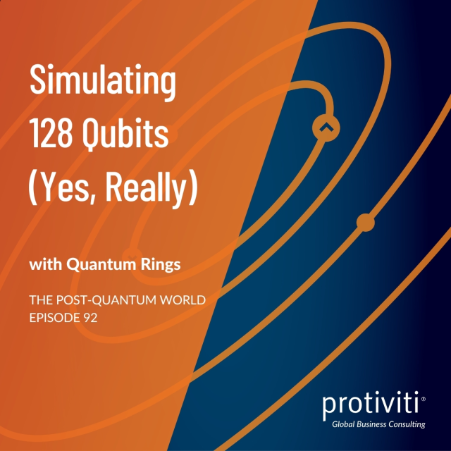 TimMaloneyJr's tweet photo. Join Protiviti host Konstantinos Karagiannis as he discusses with Bob Wold from Quantum Rings how tensor networks may take us into new realms of practical quantum computing for everyone. Listen to the latest episode now! https://t.co/26w7hX8BMZ https://t.co/zCTlXaezO5