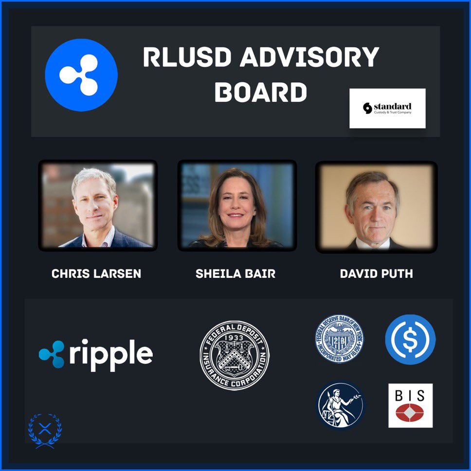 RLUSD WILL BE THE PREMIER STABLECOIN FOR THE WORLD FINANCIAL SYSTEM 

<a href="/DROPZXRP/">XRP DROPZ</a>