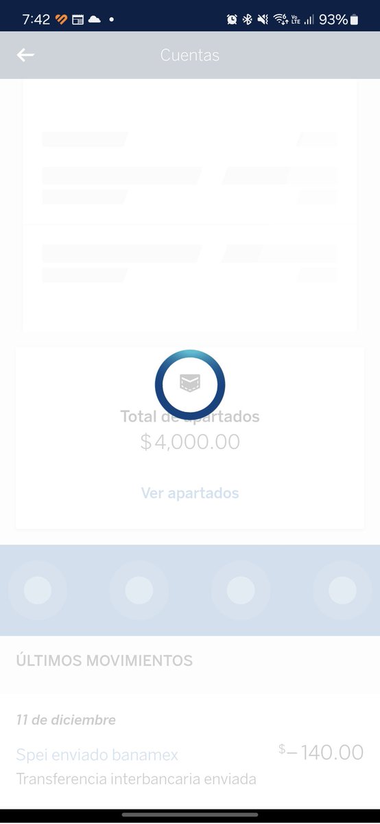 GeorgedlaFiesta's tweet photo. @BBVARe_mx ayuda por favor, no puedo entrar a mis apartados desde ayer en su app, se queda procesando y ya no avanza.. https://t.co/GTScAdPcJs