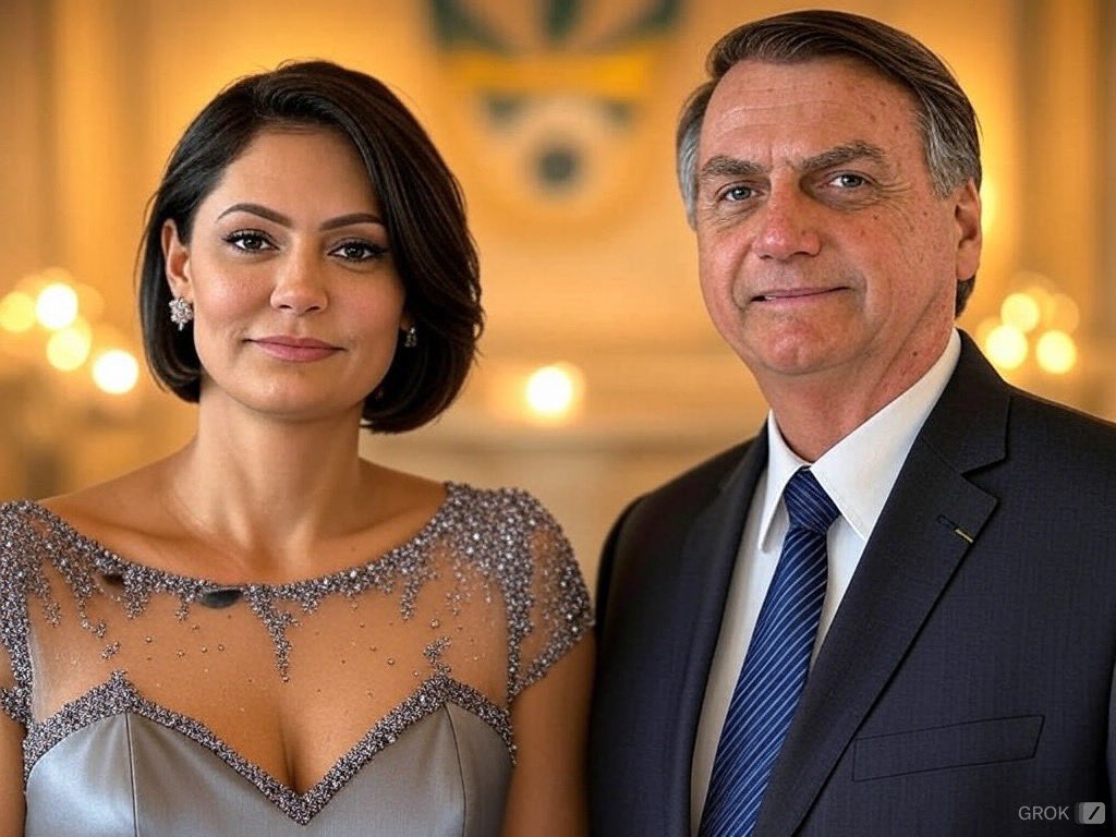 Alexmorettibr's tweet image. O próximo presidente do Brasil e sua honrada primeira dama olhando para o seu eleitor 🇧🇷