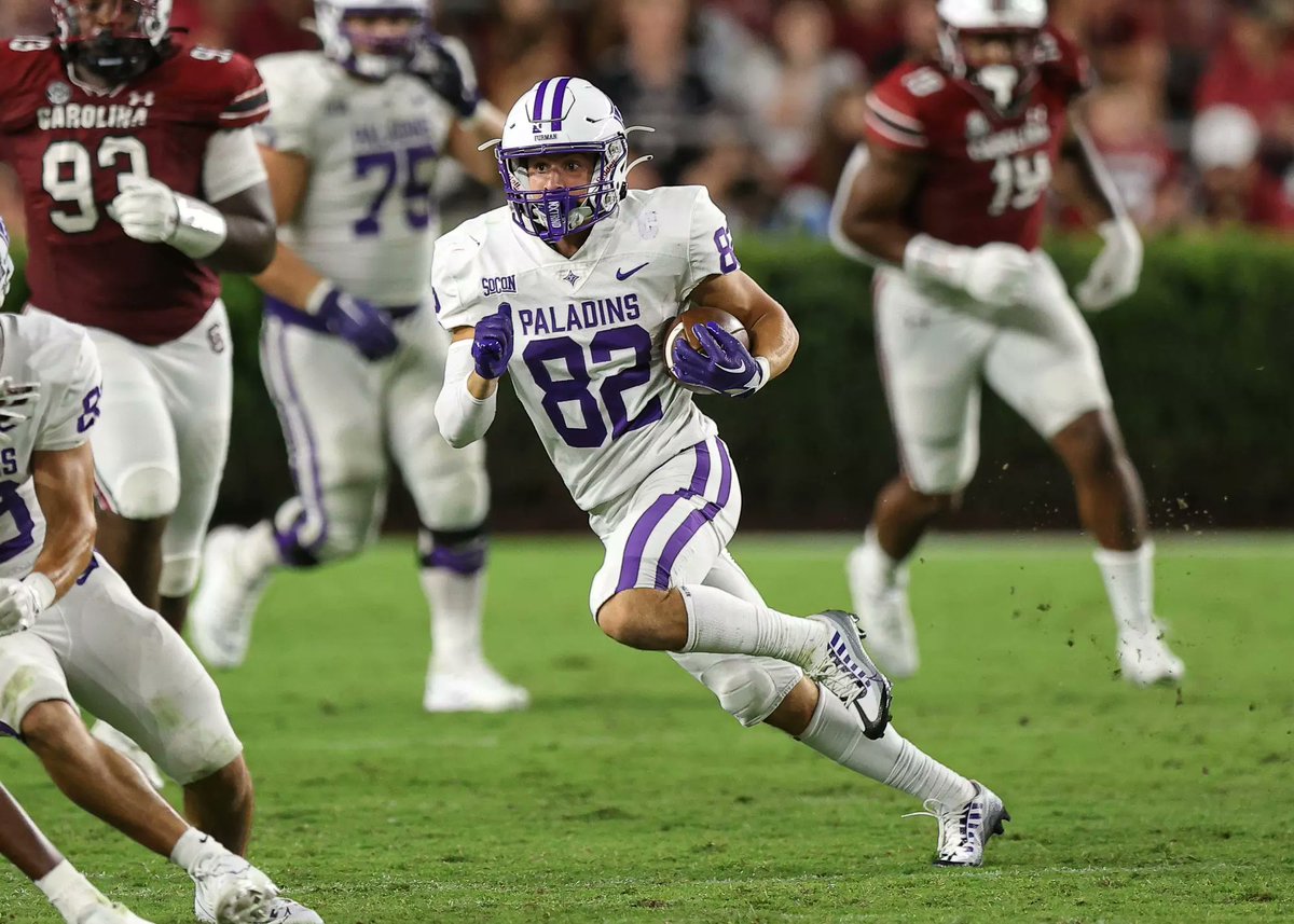 247Sports Transfer Portal (@247sportsportal) on Twitter photo Furman WR Colton Hinton will visit Missouri State on Dec. 14, per his agents <a href="/FCProspects_/">First Class Prospects</a> and <a href="/callmeagentdwil/">callmeagentdwil</a>.
Hinton caught 59 passes for 649 yards and 5 TDs this season. Also picking up a lot of P-4 interest.
247sports.com/season/2025-fo… Furman WR Colton Hinton will visit Missouri State on Dec. 14, per his agents <a href="/FCProspects_/">First Class Prospects</a> and <a href="/callmeagentdwil/">callmeagentdwil</a>.
Hinton caught 59 passes for 649 yards and 5 TDs this season. Also picking up a lot of P-4 interest.
247sports.com/season/2025-fo…