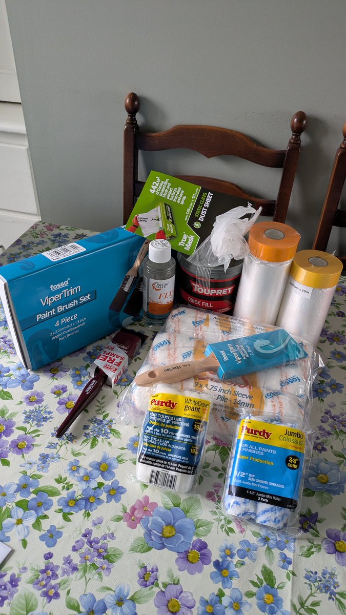 Thank you <a href="/decoratingdirec/">Decorating Direct</a> for the speedy delivery. I'm stocked up now for the New Year. I was in desperate need of the Brush Mate, I ran out of it ages ago. Hope my oil brushes are ok 😬 Thanks for the samples too. Much appreciated ☺️