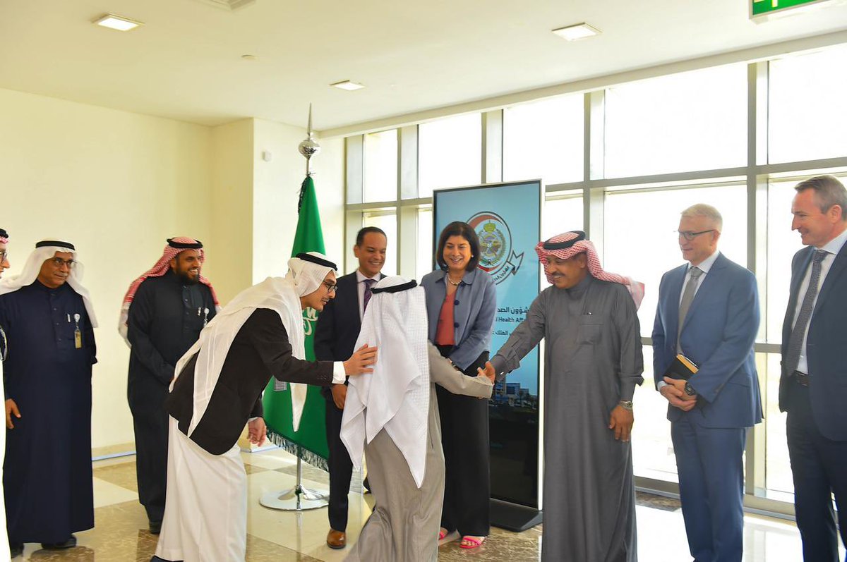 NGHAnews's tweet image. في إطار استكمال التعاون المشترك لتوطين تقنية التعديل الوراثي، وتقديم علاجات أمراض الدم الوراثية (الأنيميا المنجلية والثلاسيميا)؛
 وبعد تحقيق إنجاز يعد الأول على مستوى العالم خارج نطاق التجارب والأبحاث السريرية لعلاج اعتلالات الدم الوراثية الجيني.

استضافت الشؤون الصحية بوزارة…