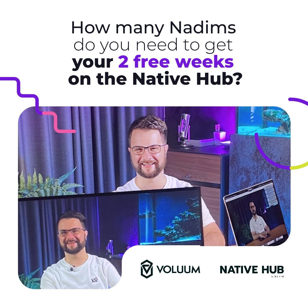 You are not seeing double – that's just Nadim Kuttab sharing his expert knowledge of native advertising in the "Master Native Ads with Native Hub and Voluum" course. 💪

Click here to get started 👉 native-hub.io/the-native-hub…

#affiliatemarketing #nativeads #nativehub #adtech