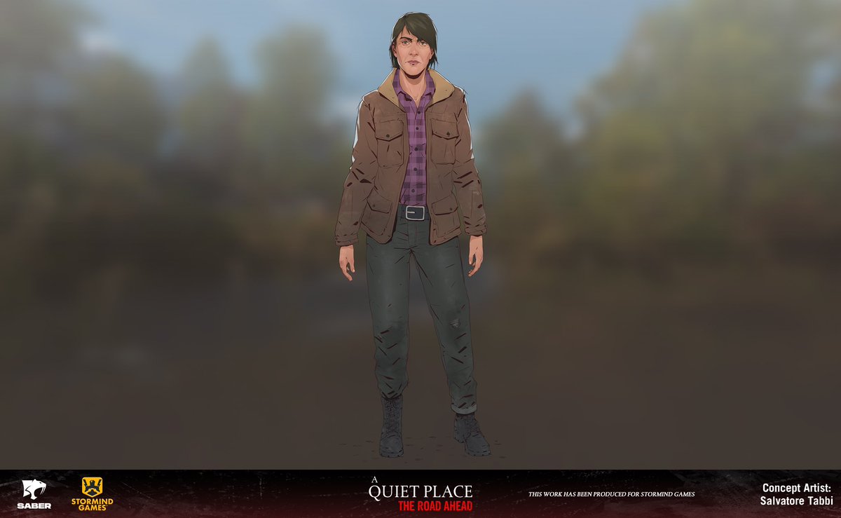 A Quiet Place The Road Ahead Character Concept Arts

This work has been produced for <a href="/stormindgames/">Stormind Games</a> .
A Collection of Concept Arts I had the pleasure to work on for <a href="/AQuietPlaceGame/">A Quiet Place: The Road Ahead</a> 
More at: 
artstation.com/artwork/RKzGPy

#stormindgames #AQuietPlacetheroadahead
#conceptart 
#noai