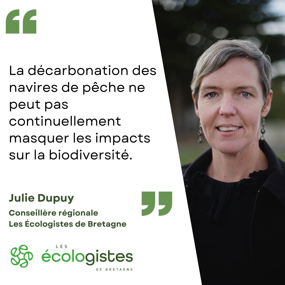 Les Écologistes de Bretagne (@ecolosbretagne) on Twitter photo La pêche durable, la majorité de <a href="/LoigCG/">Loïg Chesnais-Girard</a> en parle beaucoup, sans jamais la définir ! Mettre en avant les enjeux de décarbonation ne suffit pas rappelle Julie Dupuy. #DirectBZH La pêche durable, la majorité de <a href="/LoigCG/">Loïg Chesnais-Girard</a> en parle beaucoup, sans jamais la définir ! Mettre en avant les enjeux de décarbonation ne suffit pas rappelle Julie Dupuy. #DirectBZH