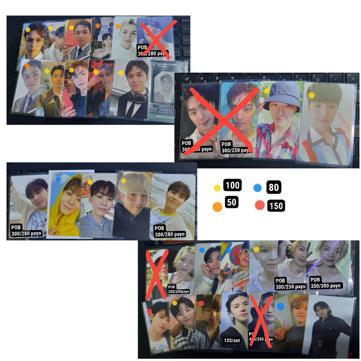 wonderhauls's tweet photo. WTS LFB
 
SEVENTEEN PC SET
- WW ratioed must be paired w/ sk/vn/dn/wz pc
- onhand
- payo(prio)/dop
- free sf if 5+
x if sensi

t: jeonghan jun vernon seungkwan dk seokmin woozi hoshi dino wonwoo

(WW IS RATIOED AS STATED, STOP ASKING FOR TINGI 🙏) https://t.co/TLZnZVdFTe