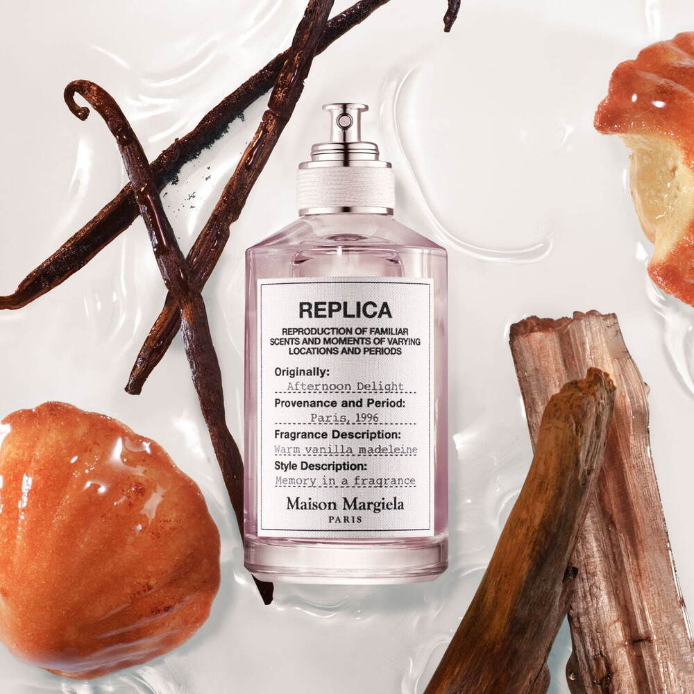 メゾン マルジェラ「レプリカ」フレグランス新作、“焼きたてマドレーヌ”の甘い香り「アフタヌーン デライト」 - fashion-press.net/news/127795