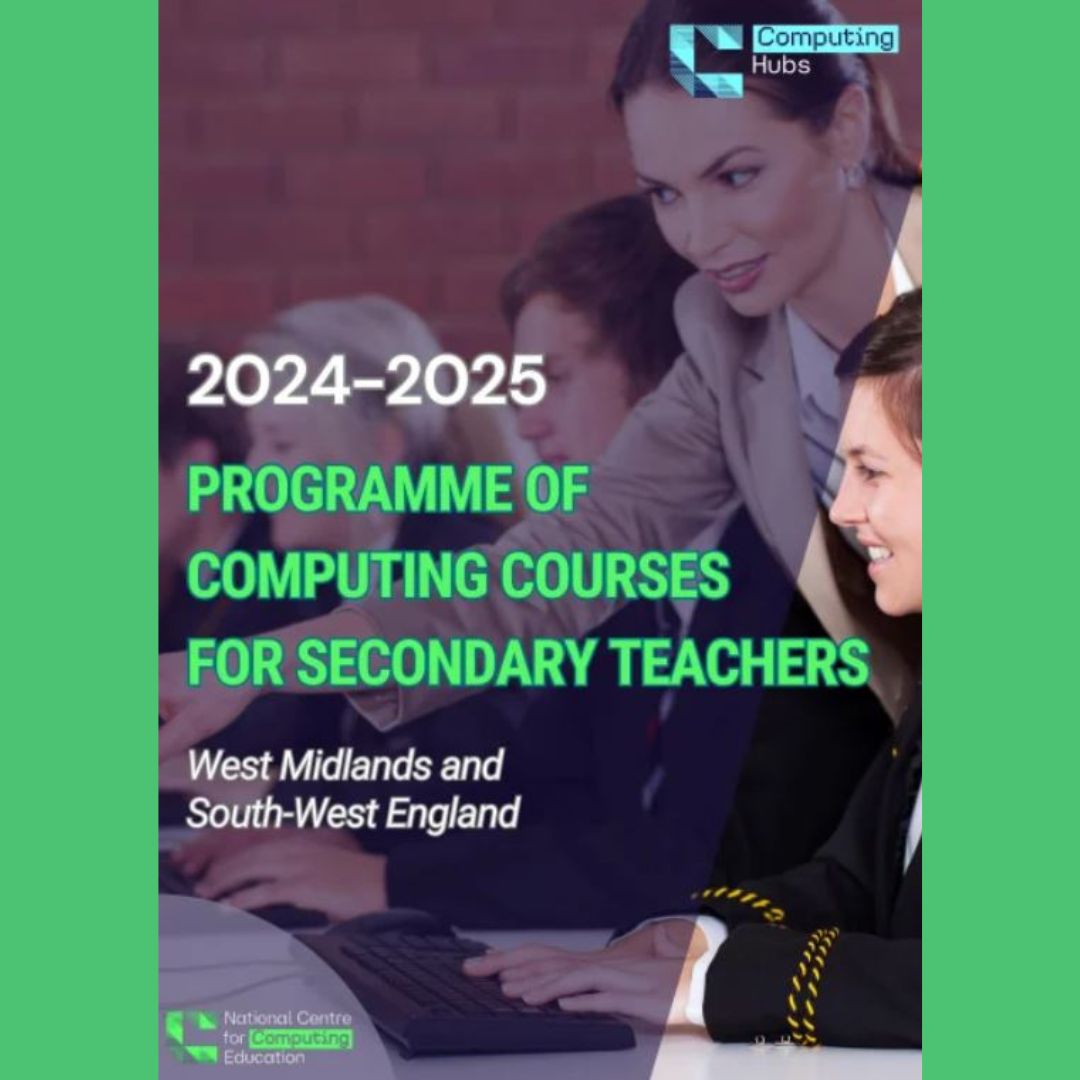 covwarkstshub's tweet image. Check out the @BCComputingHub 24/25 secondary computing courses!
online.flippingbook.com/view/50310800/
#TeachComputing #SecondaryTeachers #ITTeachers #Teaching #SecondarySchool #Computing #WestMidlands 