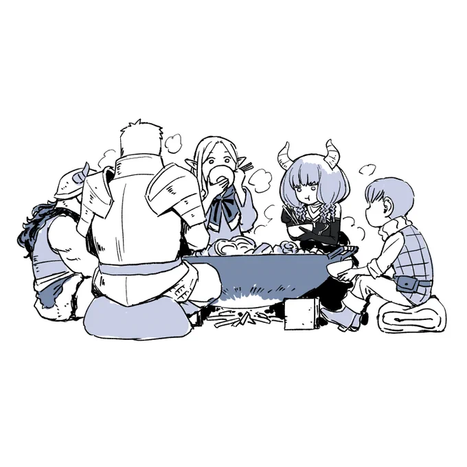 これかなぁ #今年も残りわずかなので今年一番伸びた絵を貼る 