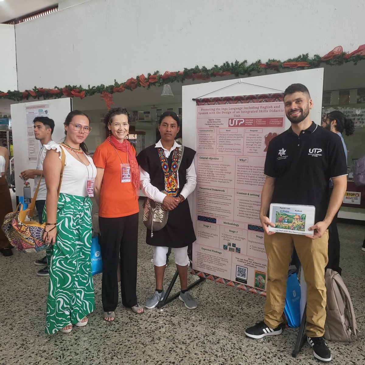 Laura Valdiviezo recently gave the opening remarks at the Seventh International Symposium on Foreign Language Research organized by the Universidad Surcolombiana and the Universidad del Tolima, Colombia. 

She also ran a workshop for language educators and pre-service teachers!