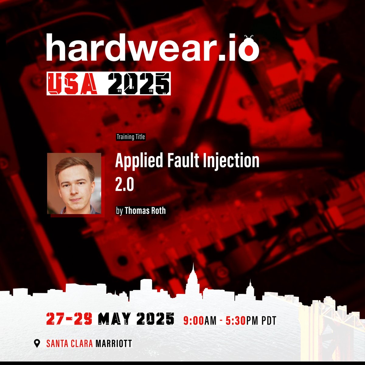 hardwear_io's tweet image. Learn to exploit vulnerabilities like the STM32 RDP2 & RDP1 glitches used to recover keys from crypto-wallets💰, the nRF52 APPROTECT glitch used to hack IoT devices 📡, and much more!
Join @StackSmashing at #hw_ioUSA2025
👉 hardwear.io/usa-2025/train…
#faultinjection #firmware