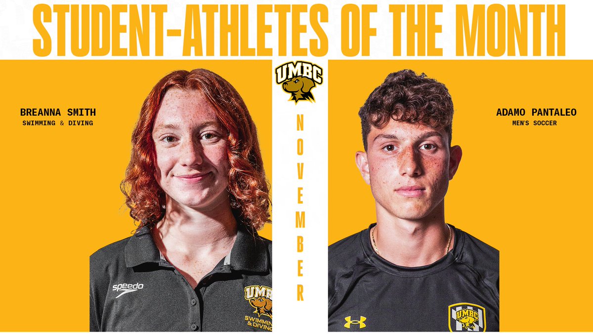 UMBC_ACSA's tweet photo. Congratulations to our November Student-Athletes of the Month! https://t.co/4Ril2UYgDn