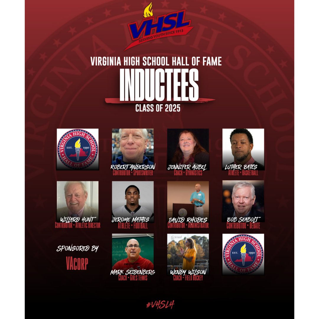 pcps_va's tweet photo. 🏆 VHSL has unveiled the Class of 2025 Virginia High School Hall of Fame Inductees!  @VHSLofficial  🎉  Among them is our very own Jerome Mathis, a standout athlete from PHS. He excelled in track and football with many fascinating accomplishments during his athletic career. 🏈 https://t.co/jAsPBoG65D