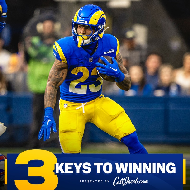 RamsNFL's tweet photo. Looking for primetime win against a divisional foe. 🔑