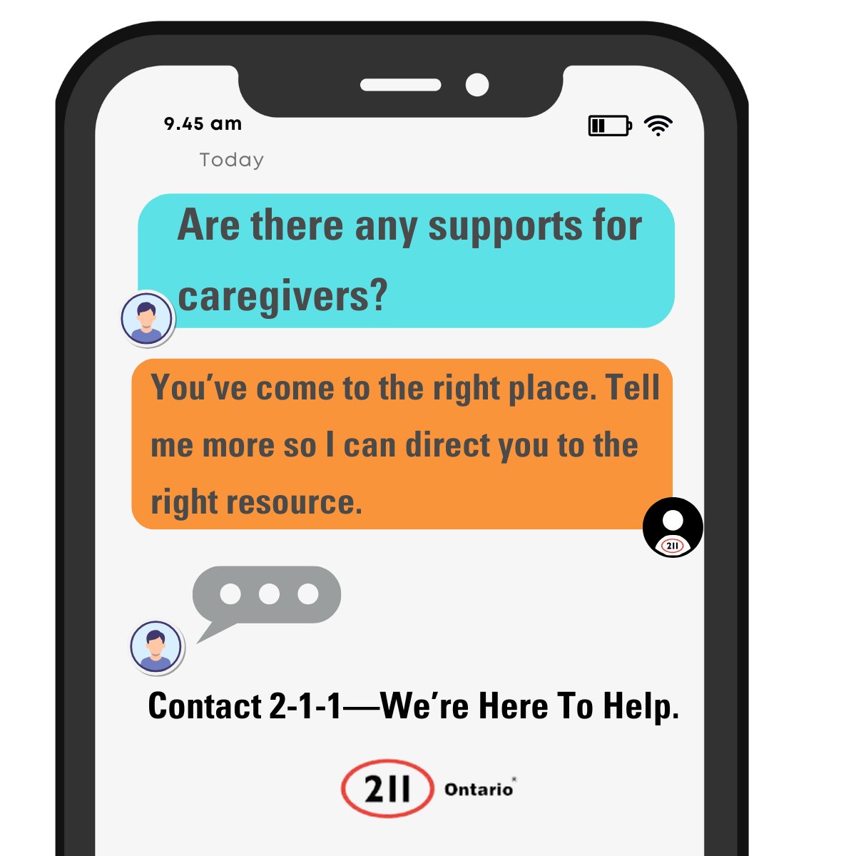 👩‍⚕️ Caring for a loved one can be rewarding but also challenging. Ontario 211 is here to connect caregivers with resources, support, and services to lighten the load. 💙

#CaregiverSupport #Ontario211 #YouAreNotAlone