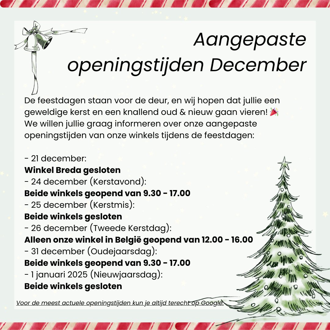 NLDamp's tweet photo. ✨Hele fijne feestdagen toegewenst! 🎄

Voor meer informatie kan je terecht op onze website: https://t.co/iVbK75VJY5

Voor vragen over onze winkel voorraad of dergelijke, kan je een berichtje sturen naar onze klantenservice: 
https://t.co/EQlfRppdqI https://t.co/bQOJKJR6pt