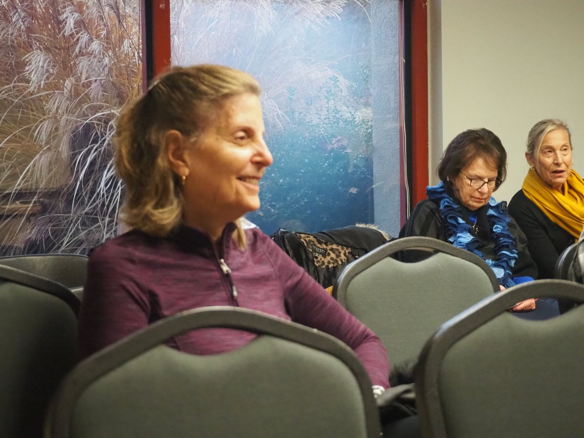 jcc_gnh's tweet photo. Thanksgiving has deeper ties to Judaism than many realize! At Harvesting Gratitude: The Jewish Perspective on Thanksgiving, Chanie Wilhelm guided us through the holiday’s evolution, uncovering its Jewish influence and sparking a meaningful conversation. 🍂 https://t.co/lLfMPTElDE