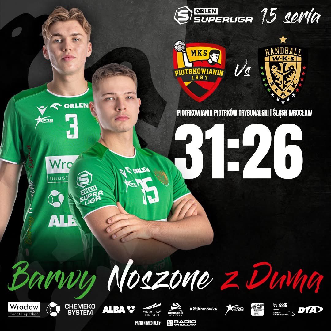 slaskhandball's tweet photo. Niestety, nasz zespół znów schodzi z parkietu pokonany. Przegrywamy bardzo ważne spotkanie z Piotrkowianinem 🥹. https://t.co/8OiguXLnLK