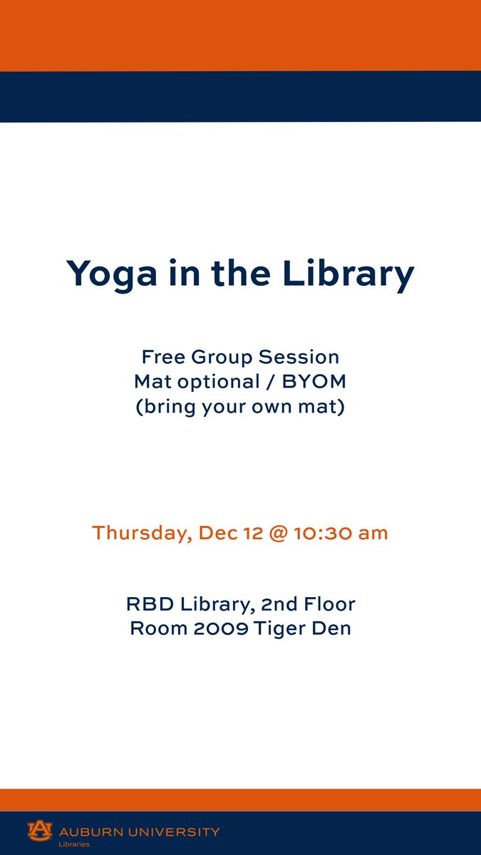 Auburn University Libraries tweet media