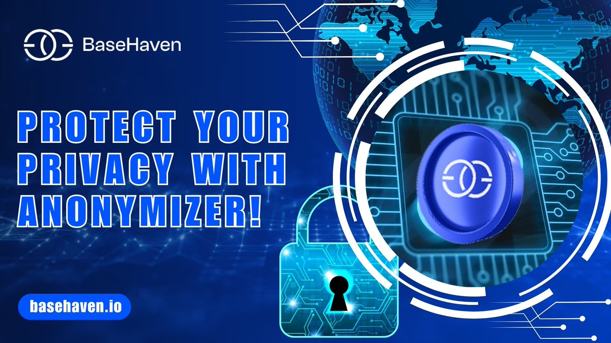 🔒 Privacy is power. Use BaseHaven's Anonymizer to erase transaction traces and protect your on-chain activities. Fully compliant, fully secure.
Learn more 👉 basehaven.io
.
.
.
#BaseHaven #BaseBlockchain #Defi #BaseBlockchain #CryptoCommunity #DecentralizedExchange