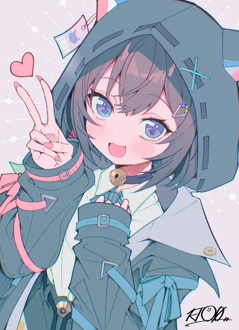 Skebイラスト2枚納品!!!がんばった!!! 
