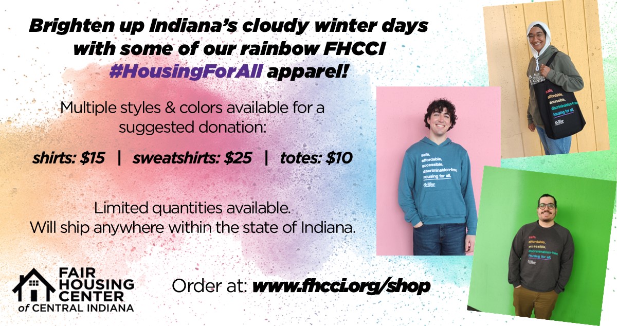 Last minute holiday shopping &amp; need a gift for a #housing #advocate?? Our FHCCI #HousingForAll apparel is the PERFECT gift for anyone passionate about safe, affordable housing.

Limited quantities. Check out our shop page to order: fhcci.org/shop

Happy holidays! ❄️