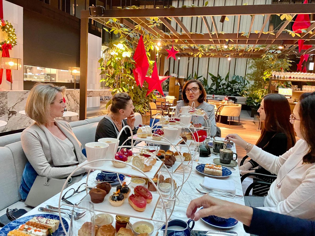 BudapestEmb's tweet photo. Amb.Tamara Liluashvili🇬🇪 hosted a meeting w/ female Amb.s &amp; notable women fm 🇭🇺society. She shared insights on #Georgia’s political developments &amp; commitment to #EUIntegration. #MFAT Dep.State Sec. Henrietta Balajthy reaffirmed🇭🇺’s support for 🇬🇪’s🇪🇺aspirations! #WomenInDiplomacy https://t.co/lXNh184kD4