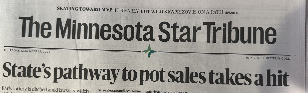 Take a bow <a href="/StarTribune/">The Minnesota Star Tribune</a> headline writer.