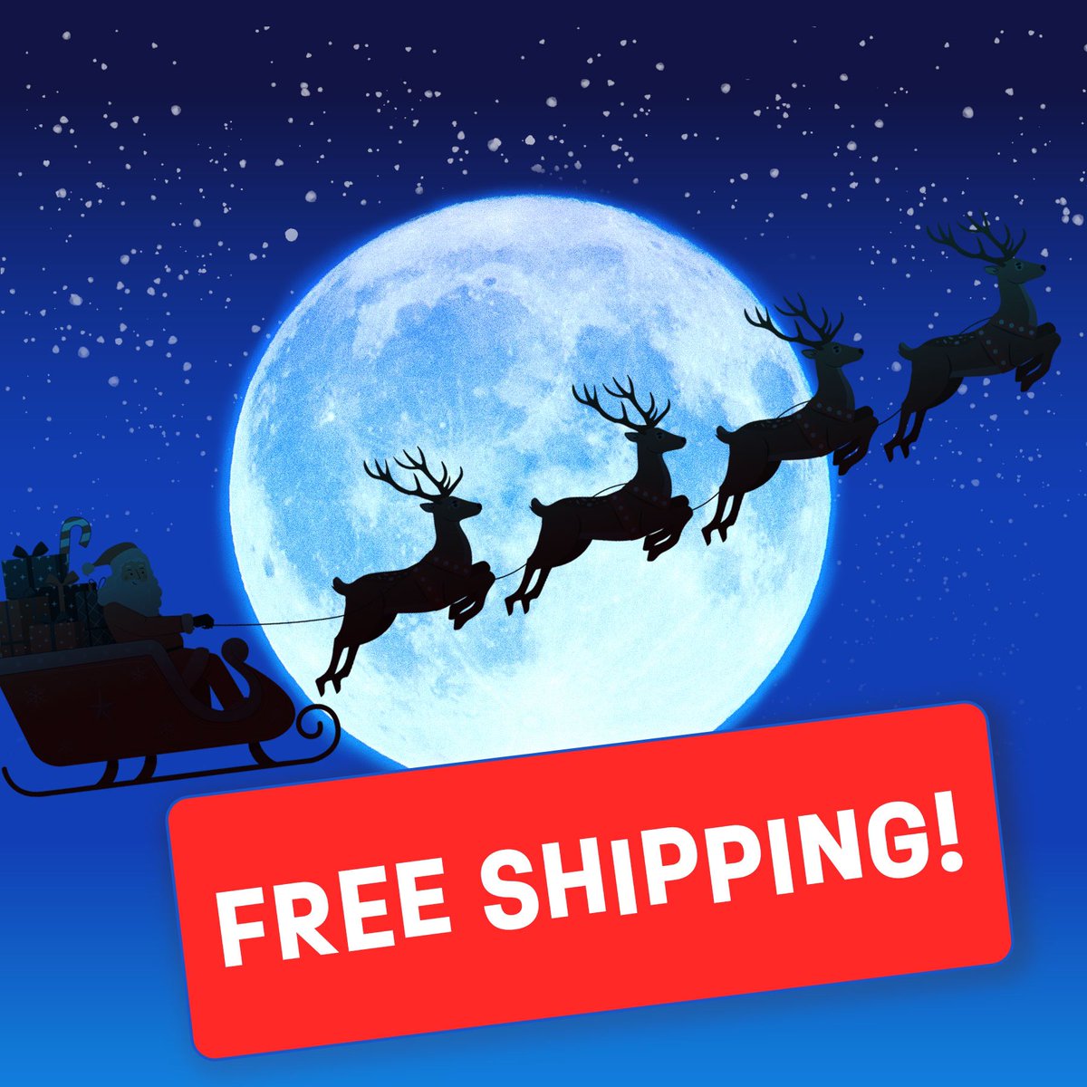 Did someone say Free Shipping? Yes! We thought that instead of spotlighting one game for today, we would give you all free shipping + 20% off ALL games on our website! Thanks for playing!
This free shipping is via UPS Ground or USPS Ground. 
rnrgames.com