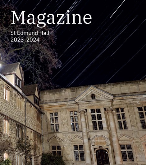 This year's issue of the #StEdmundHall Magazine has just landed &amp; it's bursting at the seams with news from Aularians past &amp; present, from the discovery of a Roman brooch at our Norham St Edmund development to triumph at the World Poohsticks Championship!  issuu.com/stedmundhall/d…