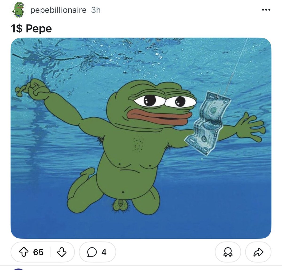 Send $PEPE to $1 🐸