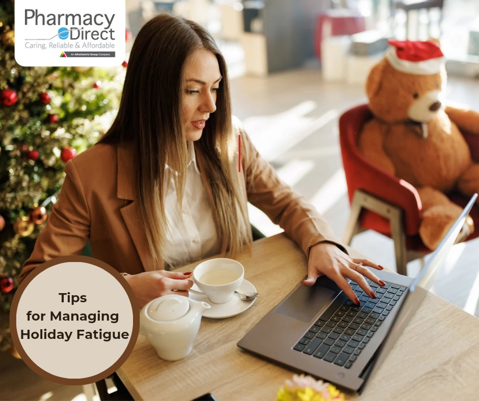 PDSouthAfrica's tweet image. Holiday fatigue setting in? 💤 
Remember, you’re not alone!
Manage it with these tips:

💤 Keep a sleep routine
📅 Pace yourself—don’t overcommit
⏸️ Take short breaks to recharge
🧘‍♀️ Breathe and allow yourself to rest

Enjoy the season at your own pace!✨ 
#HolidayTips #StayRested