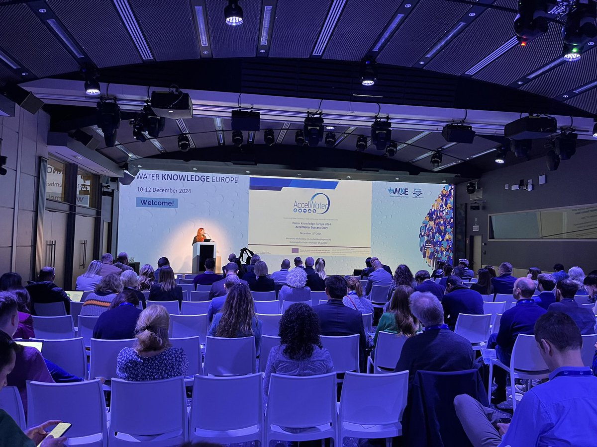 AccelWater (@accelwater) on Twitter photo ๐ ๐ We had the incredible opportunity to present the <a href="/AccelWater/">AccelWater</a> project and its outcomes during #WKE2024!
With just four months remaining until the project's official conclusion, we showcased the remarkable milestones achieved so far and we have tried -successfully I think - ๐ ๐ We had the incredible opportunity to present the <a href="/AccelWater/">AccelWater</a> project and its outcomes during #WKE2024!
With just four months remaining until the project's official conclusion, we showcased the remarkable milestones achieved so far and we have tried -successfully I think -