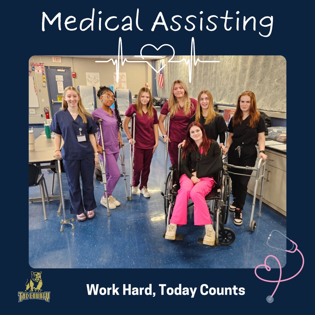 📚✨ Practical Skills Exam Prep! ✨📚
Our Medical Assisting students are showing incredible determination as they prepare for their Practical Skills Exam!
#WorkHardTodayCounts #MedicalAssisting #PracticalSkills #HealthcareHeroes