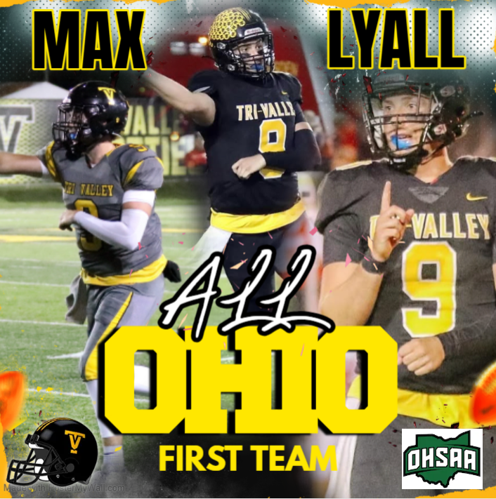 TVSCOTTIESFB's tweet photo. 1st Team All-Ohio @maxlyall1  (3rd consecutive 1st Team All-Ohio QB) https://t.co/TdP3v2FvHK