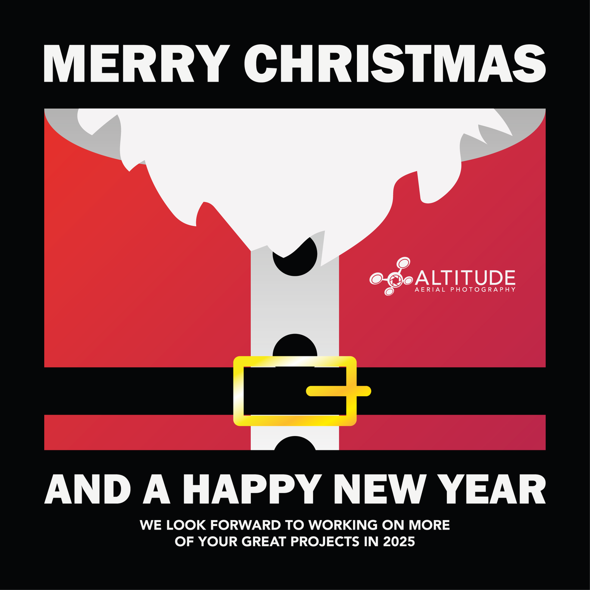 As we shut down for a well earned break, we wanted to wish a Merry Christmas and a Happy New Year to all from the Altitude team.

As another year ends, what has been your highlight?

#merrychristmas #dronefilming #aerialfilming #fpvfilming #dronephotography #aerialphotography
