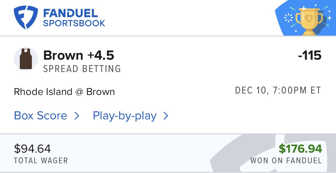 OutofLineBets's tweet photo. 🪜 DAY 3 Turbo $50 -> $1,000 🪜

$50 ➡️ $323.17 ✅

Nevada -11 (-121) 💰

THE GREATEST TO EVER DO IT!

Day 1: SC St -2 -112 ✅
Day 2: Brown +4.5 -115 ✅
Day 3: Nevada -11 -121 ✅
Day 4: TBD 💵

PURE DOMINATION 🤯 https://t.co/Qyi6W6fcpc