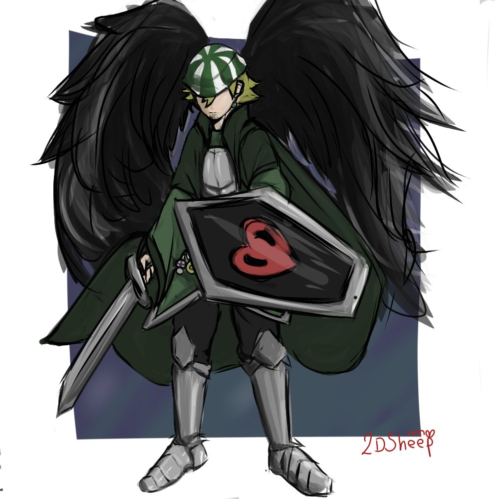 2Dsheep_'s tweet photo. Got a few ideas for DnD inspired QSMP/The Realm characters. It's rough cause it was done with my phone but...I kinda vibe with the style? I don't hate it?

#philza #philzafanart #qsmpfanart #TheRealm https://t.co/BtILNyx7Ub