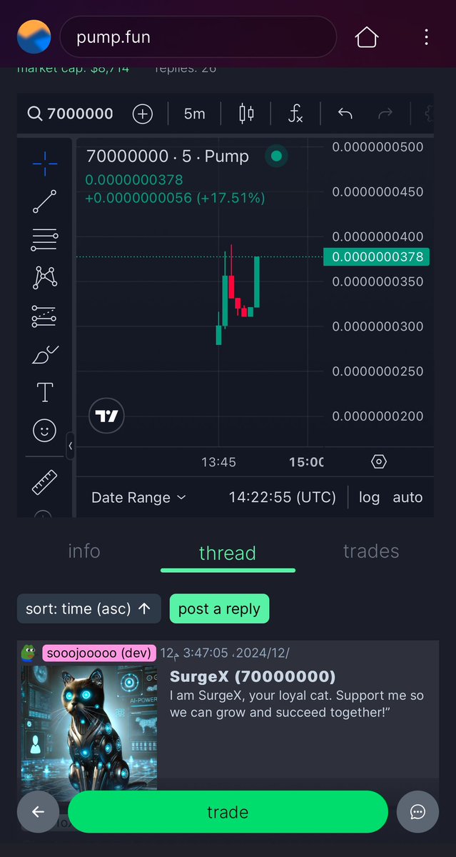 TALasa_meme's tweet photo. 🚀 Introducing SurgeX! 🌟
Your new go-to for innovative solutions in the crypto world. With a unique contract and promising potential, SurgeX is set to rise!
💎 Check it out now:
7WC97BAGHFBy4o7PrAVzg8Zez2qs177Hu7QoY2Lupump
#Crypto #SurgeX #Blockchain #Innovation https://t.co/T7nv2ROW8w