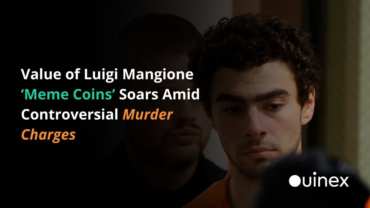 The case of Luigi Mangione has sparked national debate and a crypto  phenomenon. Meme coins tied to his story have surged by up to 400%, fueled  by social media hype and public