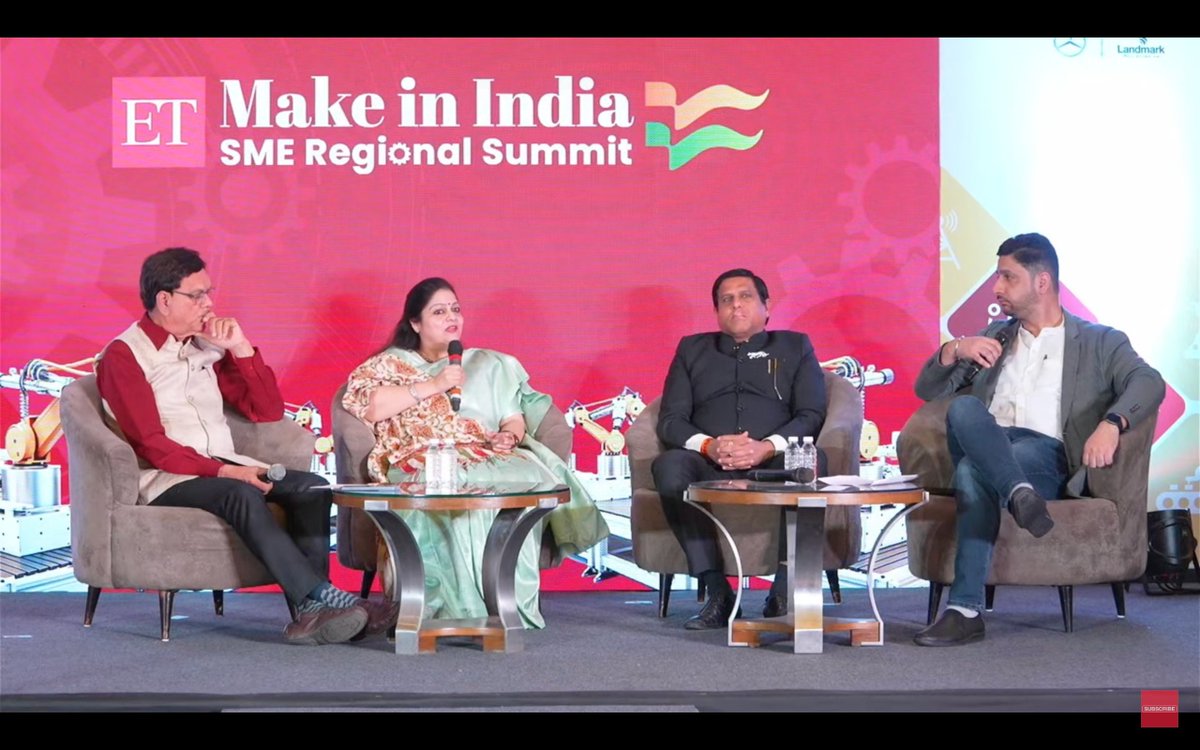 ET_RISE's tweet photo. MP boosts of  one of the most fertile lands and a great climate, and it can surely play a big role in making India the food bowl of the world in coming times: @PallaviVyas9, MD and Founder, @Shantafarms.

Watch it live here: https://t.co/9cr3j0VE2F

#ETSMESummits https://t.co/biJQOFSiHP