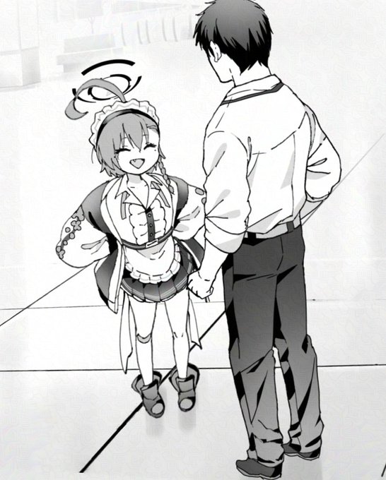 先生に会えてニコニコなネルちゃん…かわいいね… 