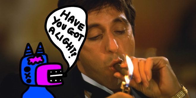 SMOKINCATCOIN's tweet image. Even SMOKINCAT knows, in this world, you gotta ask the right questions: ‘Have you got a light?!’ 🔥 Scarface just got a whole lot more feline. 🐾

#SMOKINCAT #SayHelloToMyLittleCat #canyourdevdothis #CryptoMemeRevolution #ArtOfTheMeow #MemeCatsUnleashed #PurrfectDrama…