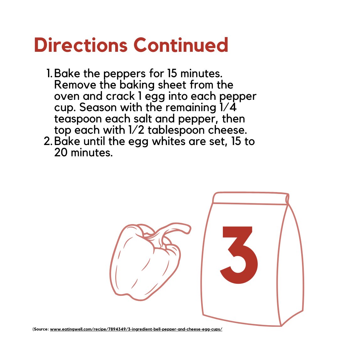 Easy, budget-friendly, and ready in no time!

All you need are 3 ingredients:
🌶️ Bell peppers
🧀 Shredded cheese
🍳 Eggs

Perfect for meal prep or grab-and-go breakfasts. Simple, delicious, and portable!